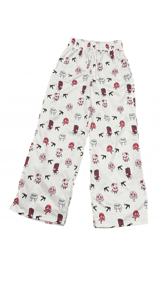 White GeekyVerse Pajamas
